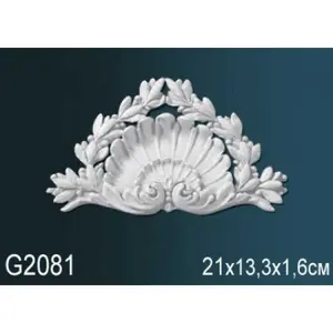 Фото Лепнина Перфект Фрагмент орнамента G2081 - 1 Лепнина Перфект Фрагмент орнамента G2081 - фото 1
