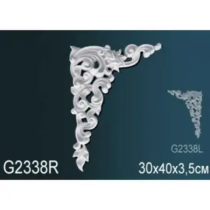 Фото Лепнина Перфект Фрагмент орнамента G2338R - 1 Лепнина Перфект Фрагмент орнамента G2338R - фото 1