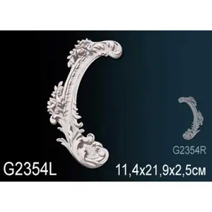 Фото Лепнина Перфект Фрагмент орнамента G2354L - 1 Лепнина Перфект Фрагмент орнамента G2354L - фото 1