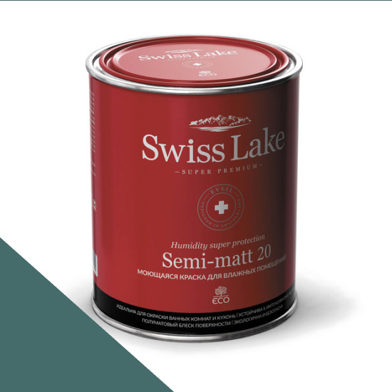  Swiss Lake  Semi-matt 20 0,9 . halcyon green sl-2297 -  1