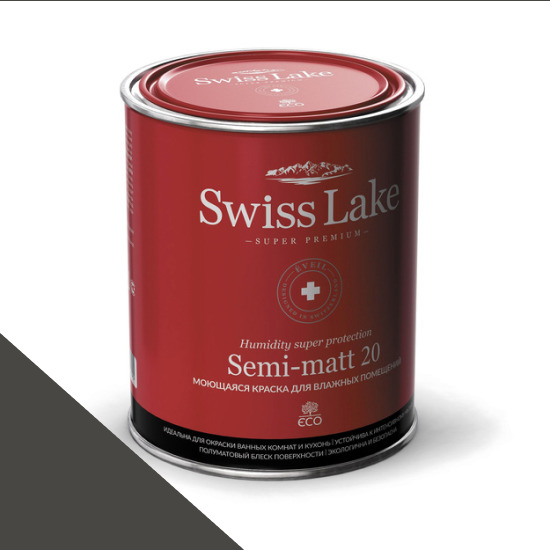 Swiss Lake  Semi-matt 20 0,9 . graphite sl-0700 -  1