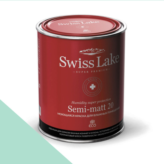  Swiss Lake  Semi-matt 20 0,9 . mermaid green sl-2344 -  1