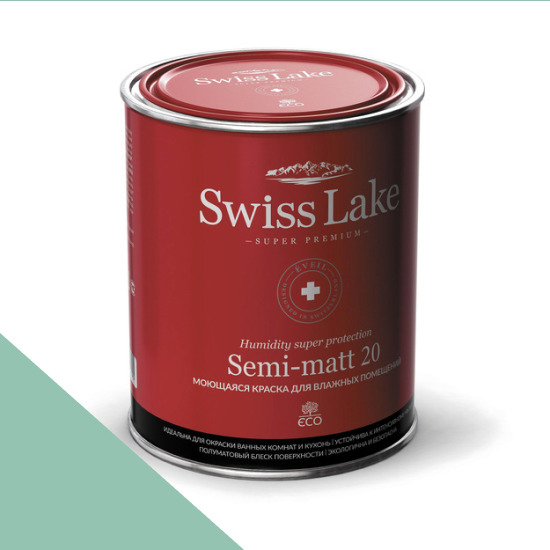  Swiss Lake  Semi-matt 20 9 . heath green sl-2393 -  1