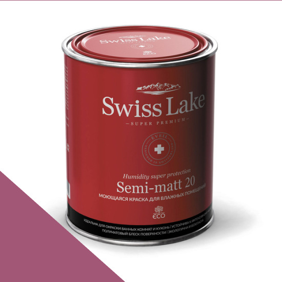  Swiss Lake  Semi-matt 20 9 . plum crazy sl-1690 -  1