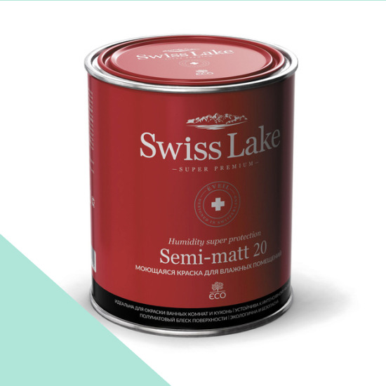  Swiss Lake  Semi-matt 20 9 . sassy mint sl-2348 -  1