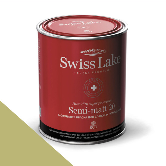  Swiss Lake  Semi-matt 20 9 . green tea sl-2534 -  1