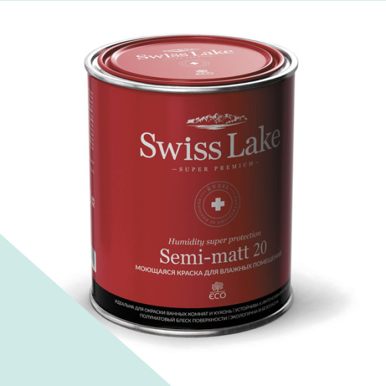  Swiss Lake  Semi-matt 20 9 . pale blue sl-2247 -  1