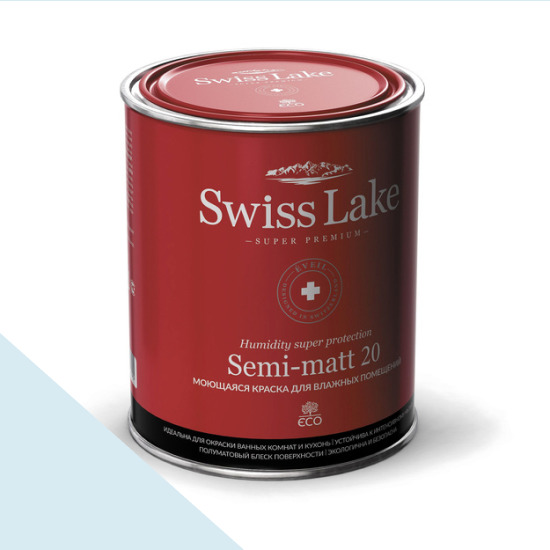  Swiss Lake  Semi-matt 20 9 . blue streak sl-2252 -  1