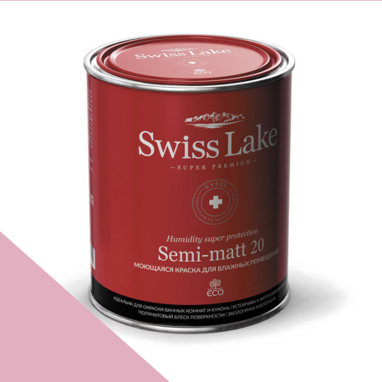  Swiss Lake  Semi-matt 20 9 . pastel pink sl-1353 -  1