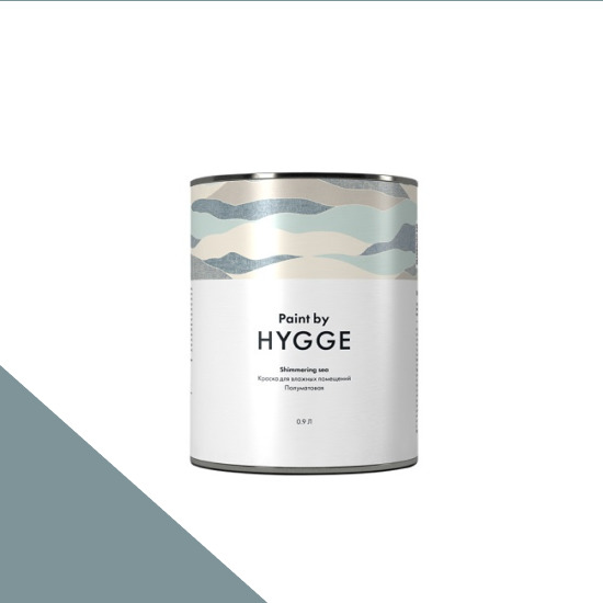  HYGGE Paint  Shimmering Sea 0,9 . 224   NORTH BEACH BLUE -  1