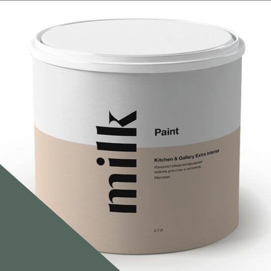  MILK Paint  Kitchen & Gallery Extra Intense 0,9 . NC40-0930 Green Darkness -  1