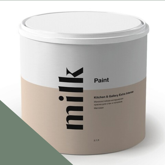  MILK Paint  Kitchen & Gallery Extra Intense 0,9 . NC36-0802 Light Emerald -  1