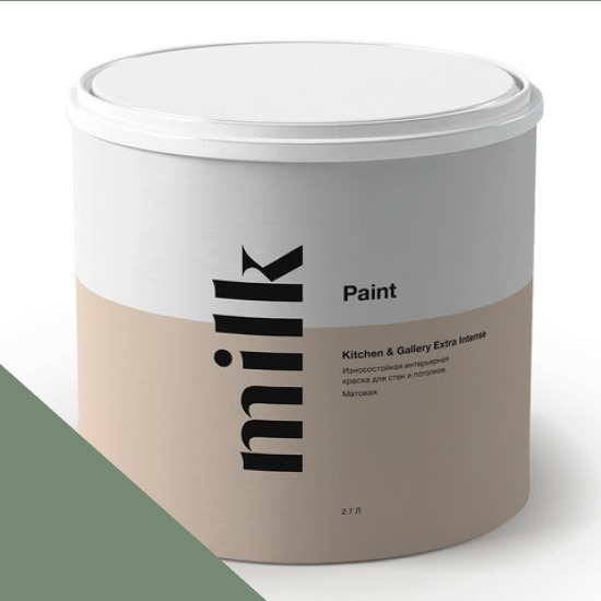  MILK Paint  Kitchen & Gallery Extra Intense 0,9 . NC37-0840 Moss -  1