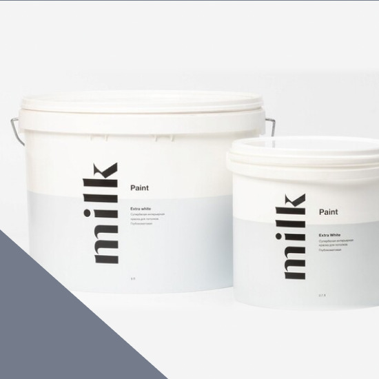  MILK Paint  Extra White   2,7 . NC28-0564 Enigmatic Blue -  1