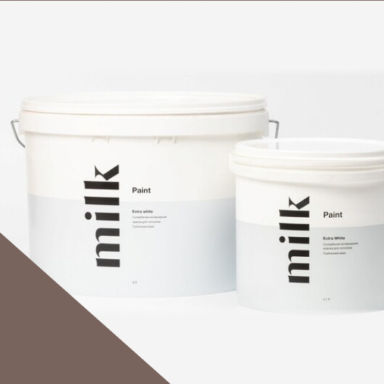  MILK Paint  Extra White   2,7 . NC10-0018 Dark Chocolate -  1