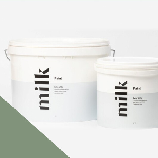  MILK Paint  Extra White   2,7 . NC37-0836 Forest Green -  1