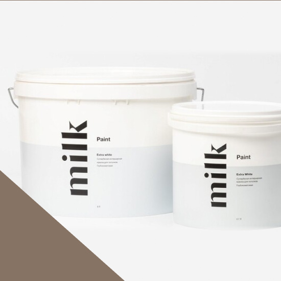  MILK Paint  Extra White   2,7 . NC23-0414 Hot Chocolate -  1