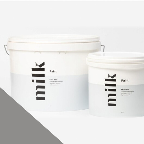  MILK Paint  Extra White   2,7 . NC43-1002 Wet Asphalt -  1