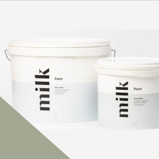  MILK Paint  Extra White   2,7 . NC37-0826 Dry Mint -  1