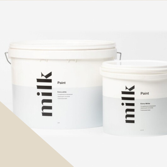  MILK Paint  Extra White   2,7 . NC13-0098 Warm Concrete -  1