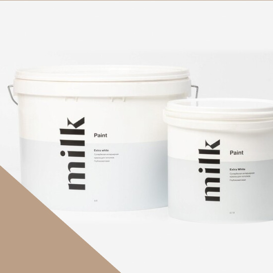  MILK Paint  Extra White   9 . NC19-0280 Toffee -  1
