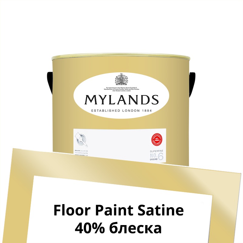  Mylands  Floor Paint Satine ( ) 1 . 136	Pimlico -  1