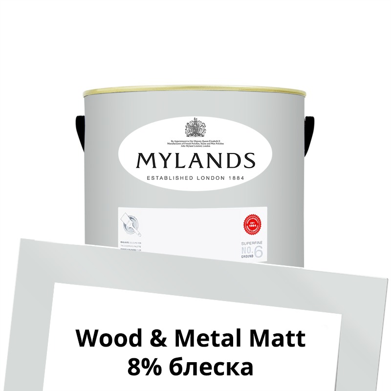  Mylands  Wood&Metal Paint Matt 1 . 20 Elgin -  1