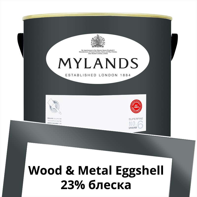  Mylands  Wood&Metal Paint Eggshell 5 . 44 Duke's House -  1