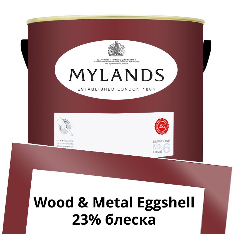 Mylands  Wood&Metal Paint Eggshell 5 . 282 Theatre Land -  1
