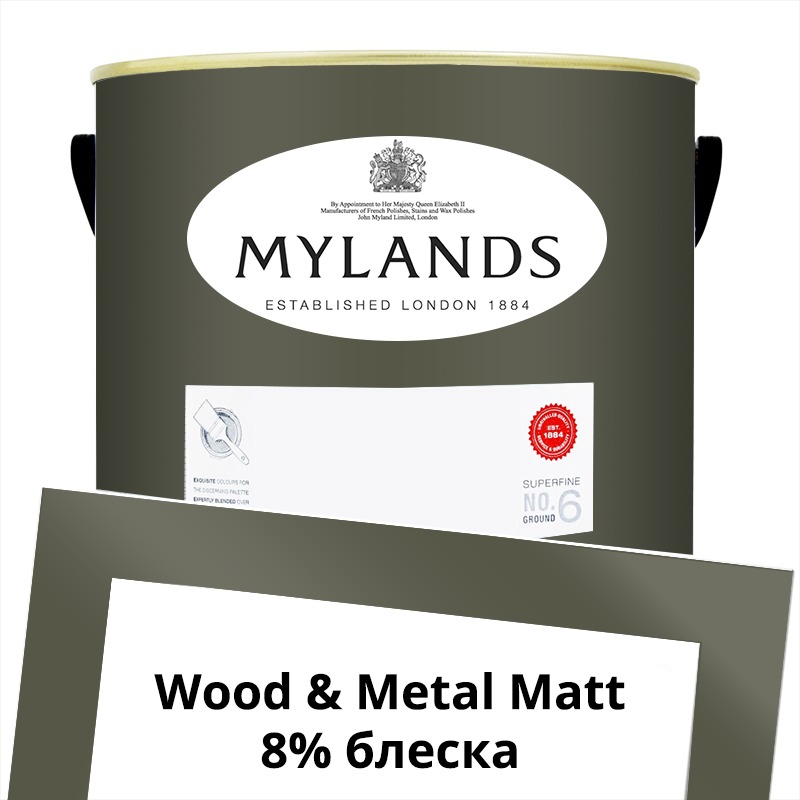  Mylands  Wood&Metal Paint Matt 5 . 39 Messel -  1