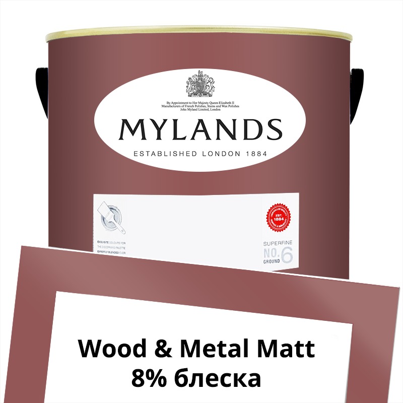  Mylands  Wood&Metal Paint Matt 5 . 270 Covent Garden Floral -  1