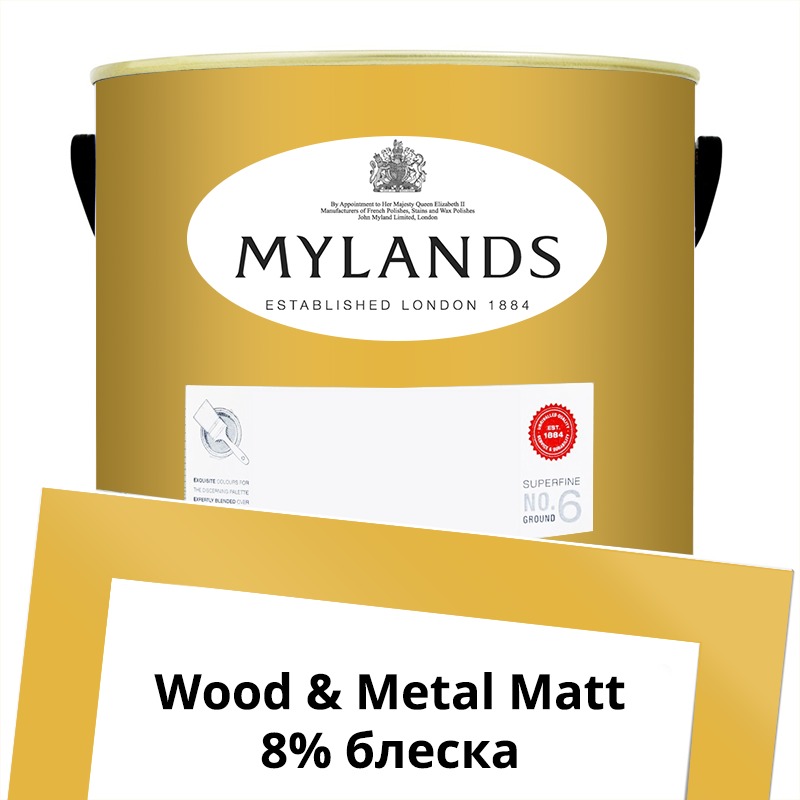  Mylands  Wood&Metal Paint Matt 5 . 45 Circle Line  -  1