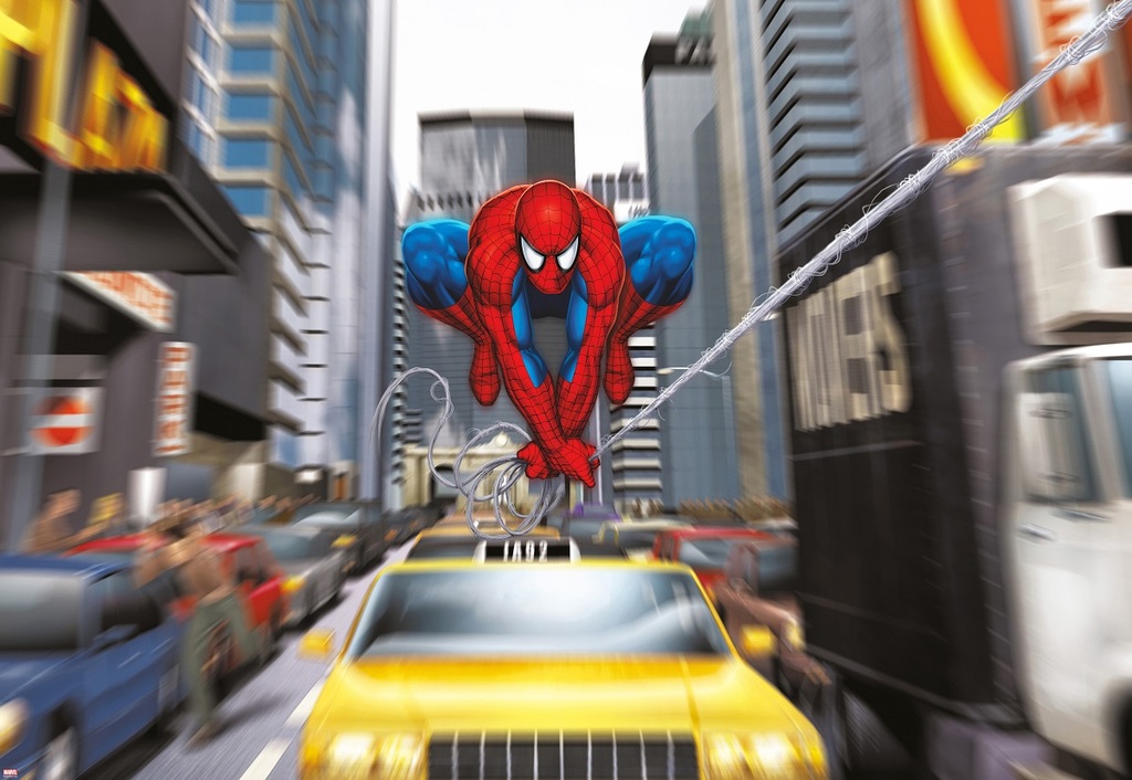  Komar 184x127 1-425 Spider-Man Rush Hour -  1