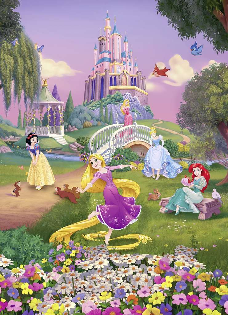  Komar 184x254 4-4026 Disney Princess Sunset -  1