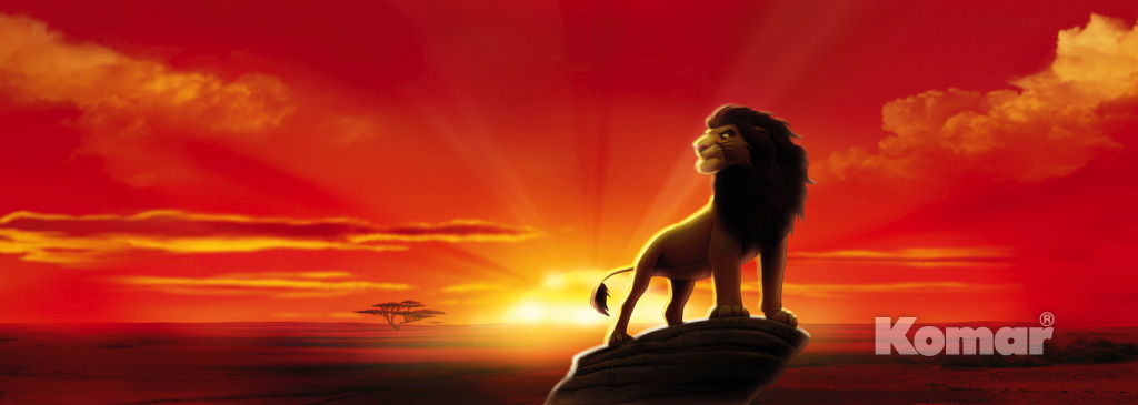  Komar 202x73 1-418 The Lion King -  1