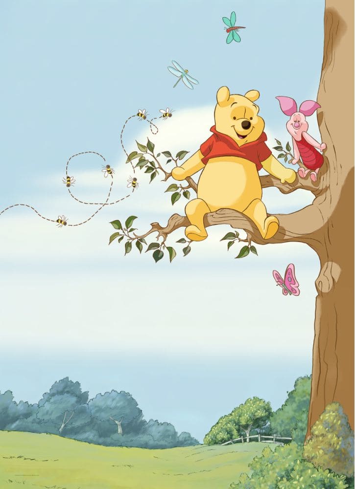  Komar 184x254 4-4116 Winnie Pooh Tree
 -  1