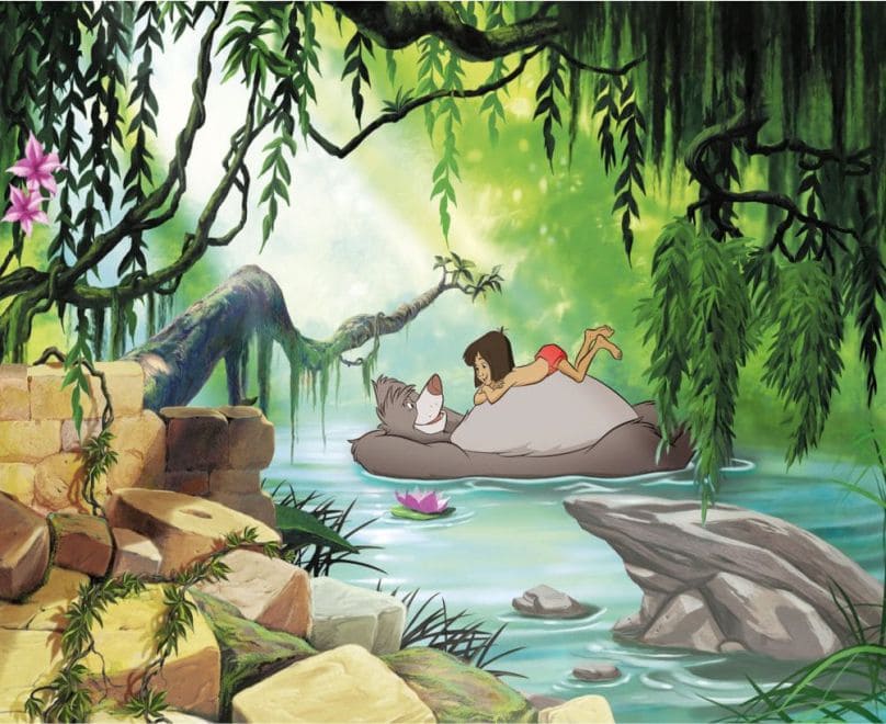  Komar 368x254 8-4106 Jungle book swimming with Baloo
 -  1