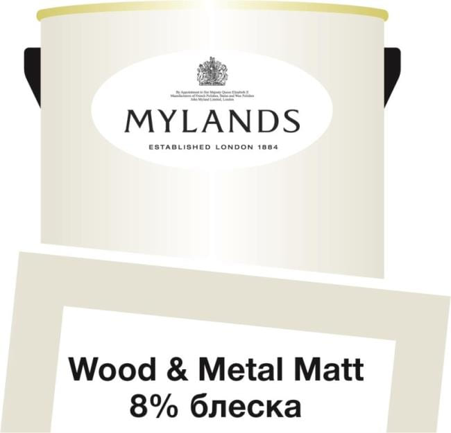  Mylands  Wood&Metal Paint Matt 1 . 5 Holland Park -  1
