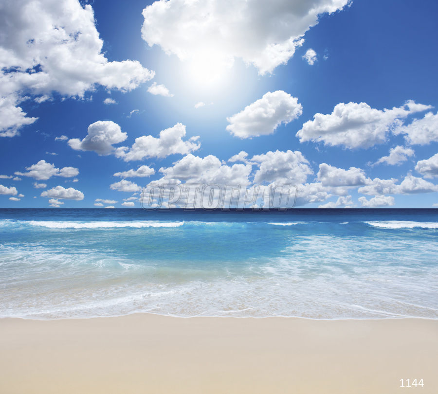 Фреска ОРТО Морской пейзаж 1144 Пляж и небо (2) - фото 1