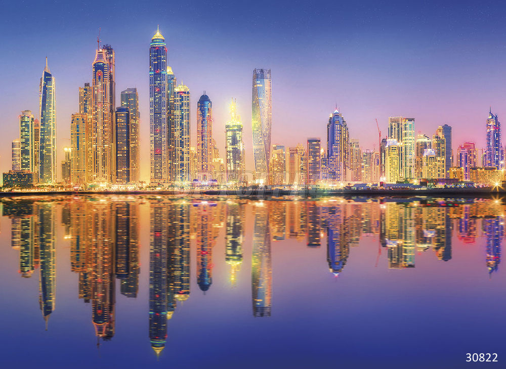 Фреска ОРТО Небоскребы 30822 Панорама Дубая (2) - фото 1