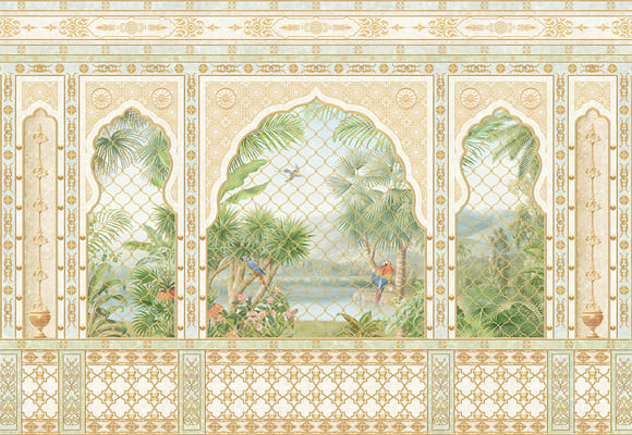  Renaissance Fresco  Tropical ag0256-A -  1