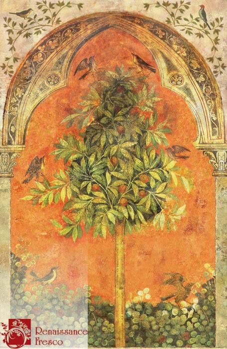  Renaissance Fresco   10066-A -  1