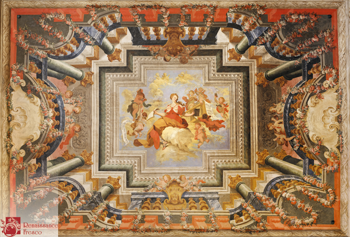  Renaissance Fresco   11107-A -  1