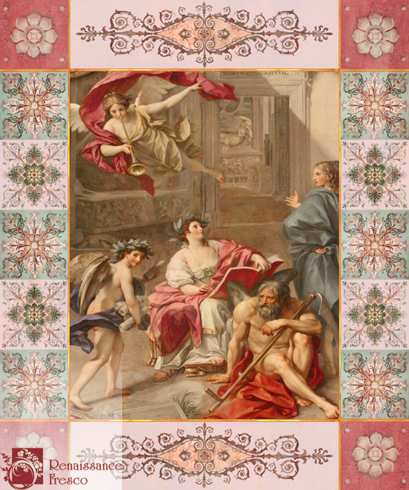  Renaissance Fresco   11150-A -  1