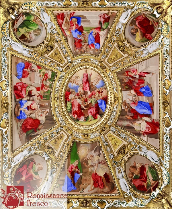  Renaissance Fresco   11155-A -  1