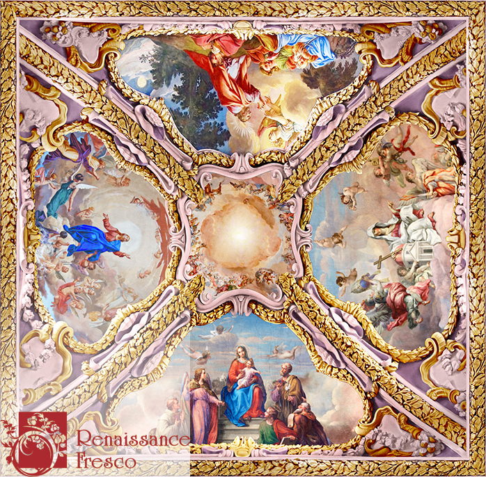  Renaissance Fresco   11156-A -  1
