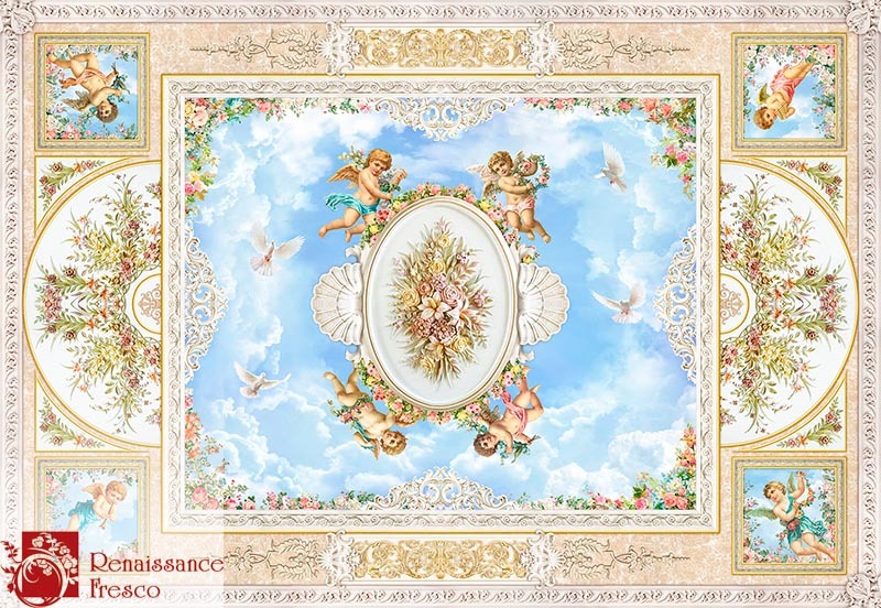  Renaissance Fresco   11187-A -  1