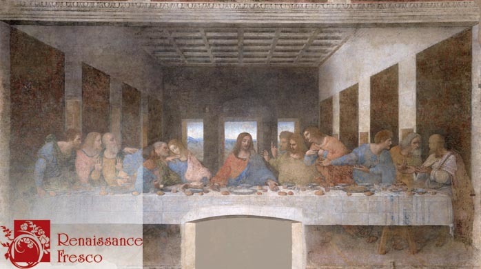  Renaissance Fresco   7154-A -  1