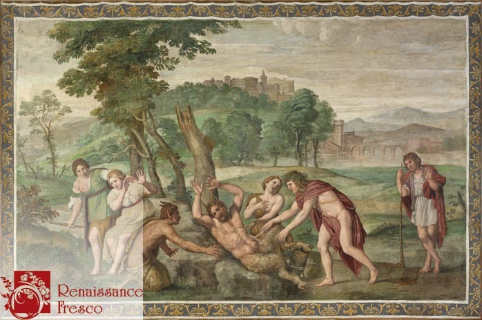  Renaissance Fresco   7196-A -  1