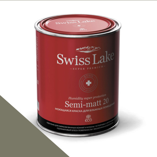  Swiss Lake  Semi-matt 20 0,9 . slate green sl-2562